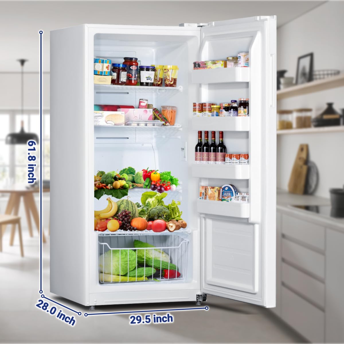 Amazon.com: Smad 13.8 Cu.ft Upright Freezer Frost Free