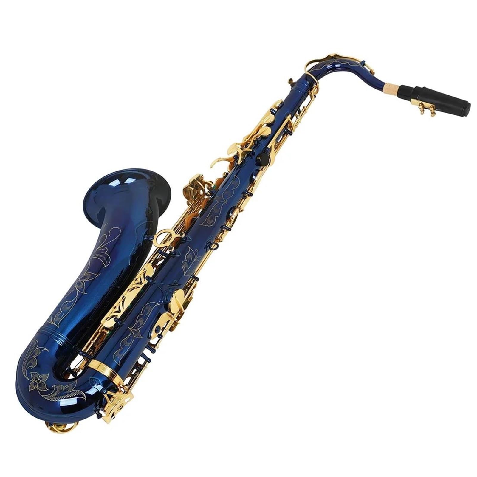 Saksofon Tenorowy Bb Profesjonalny Instrument Dęty Blaszany Z Futerałem I Akcesoriami