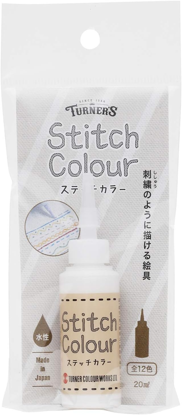 Turner Color HS02001 Stitched Color, White, 0.7 fl oz (20 ml)