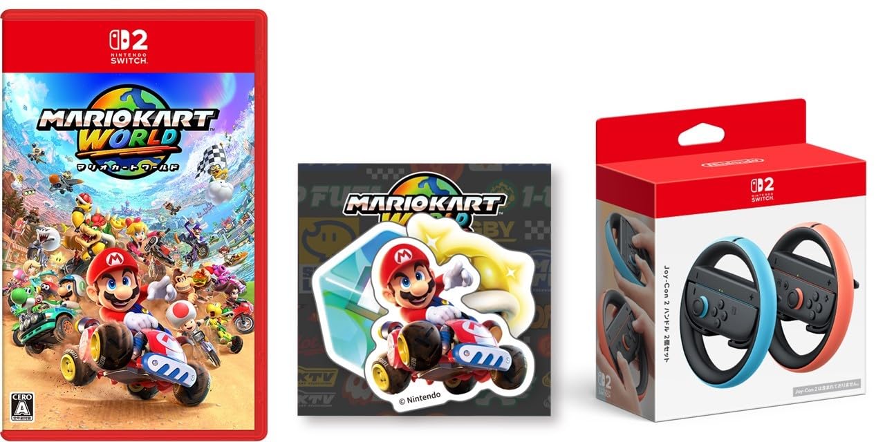 Amazon.co.jp: マリオカート ワールド -Switch2 & 【任天堂純正品】Joy 