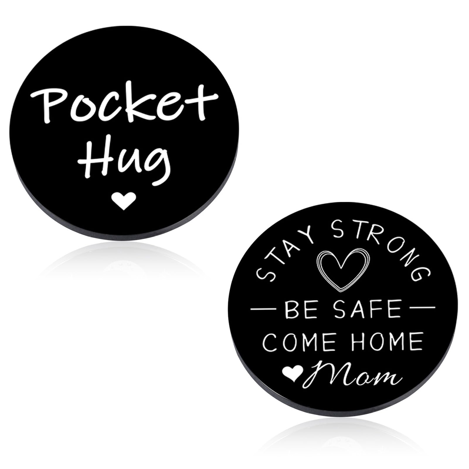 Perleddom Deployment Gift for Men Deployment Items for Adults Son Pocket Hug Token Military Isolation Gift for Boys Birthday Graduation Gifts for 18 Year Old Boy Soldier Army Mom Gifts