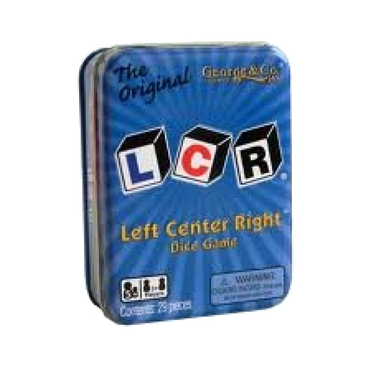 Amazon.com: LCR LFT CNTR RGHT DICE BLU TIN . _#GER4T134D G54EG-4314174702 :  Toys & Games