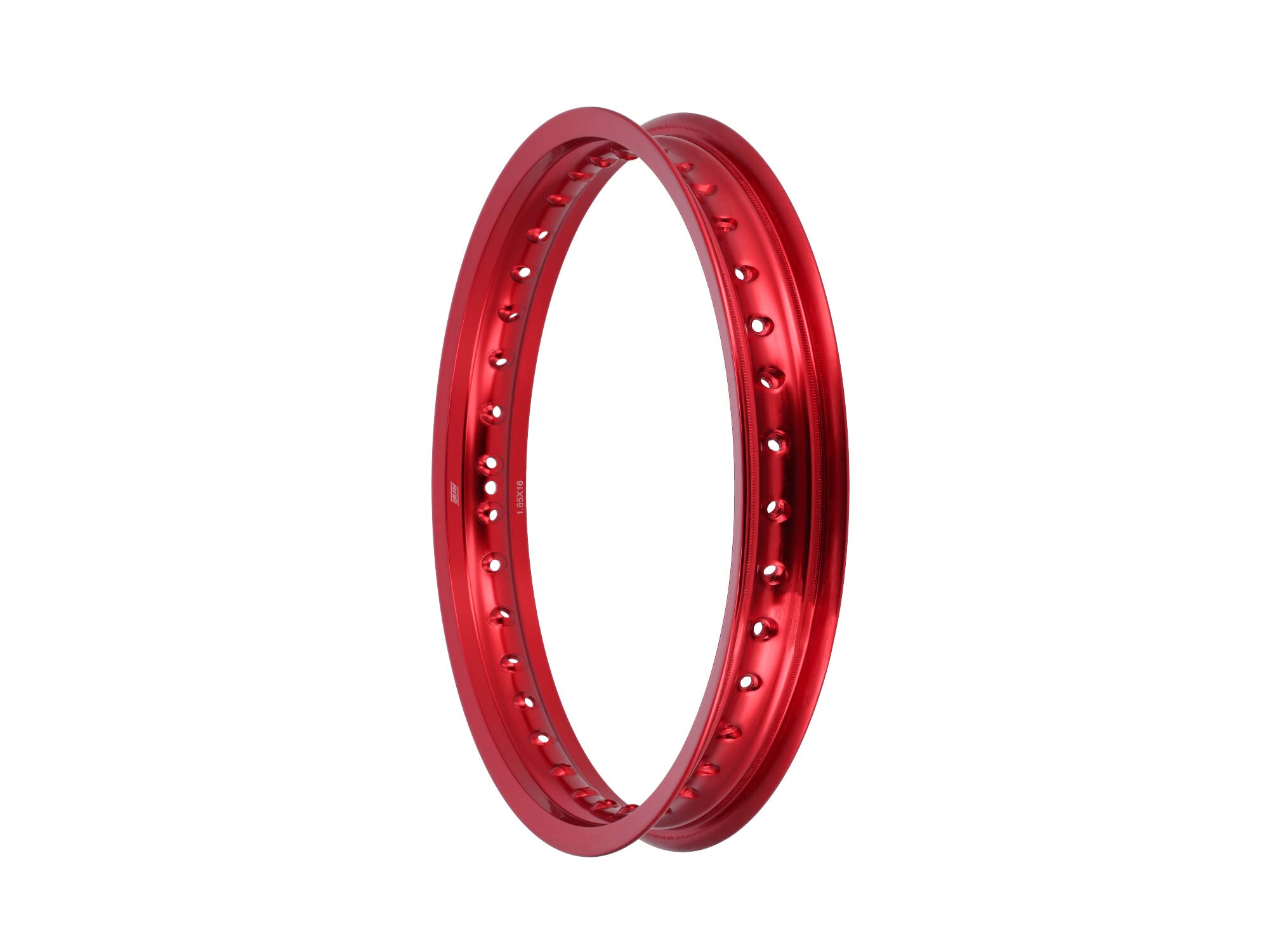 Felge 1,85 x 16" Alufelge, rot eloxiert - für MZ ES175, ES250, ES300, ETZ12