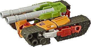 Hasbro Transformers Bumblebee Cyberverse Adventures Action Attackers: 1-Step Bludgeon Action Figure, Whirlwind Slash Action Attack Move, 4.25-inch, E7071AS00