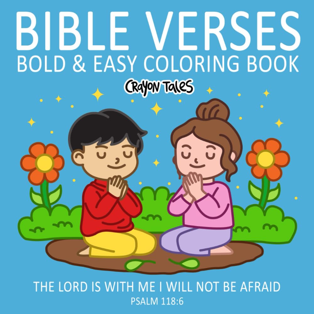 Bible Verse Coloring Book for Women, Teens and Adults: Bold & Easy, Large Print Inspirational Christian Quotes, Affirmations & Faith-Based Scriptures (Bold and Easy Coloring Books)