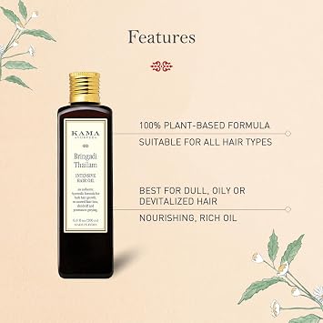 Kama Ayurveda Bringadi Intensive Hair Treatment, 100ml