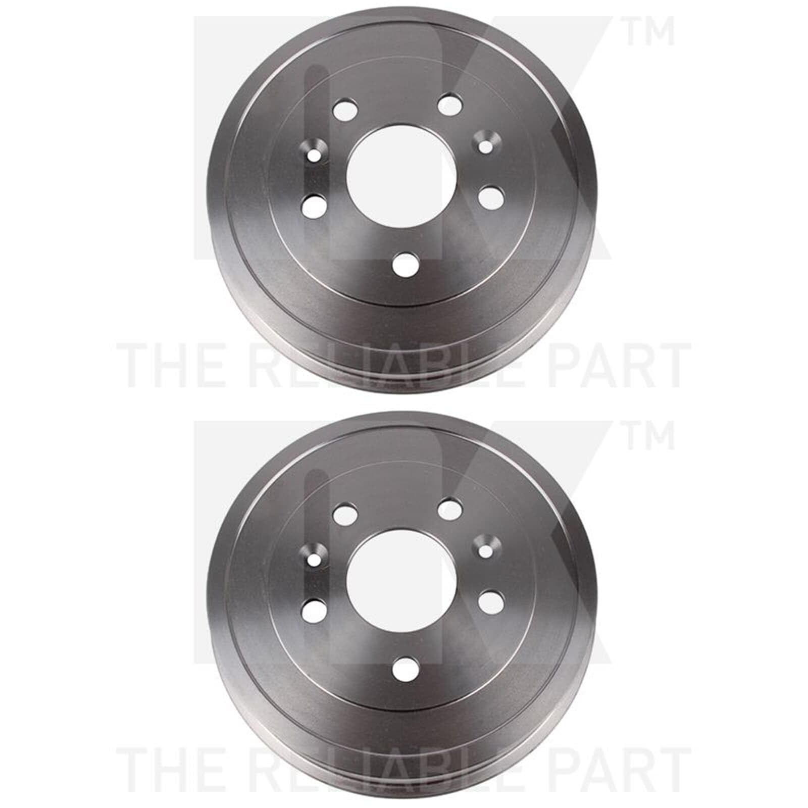 2x NK Ø 229mm Bremstrommeln hinten | 2x 253937 passend für Duster Juke