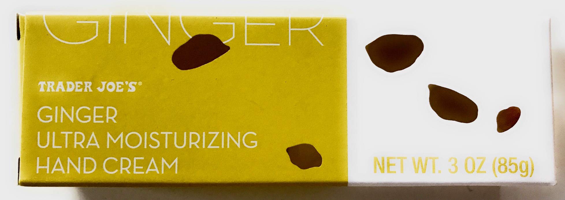 Trader Joe's Ginger Infused Moisturizing Hand Cream - with Shea Butter, 3 Oz