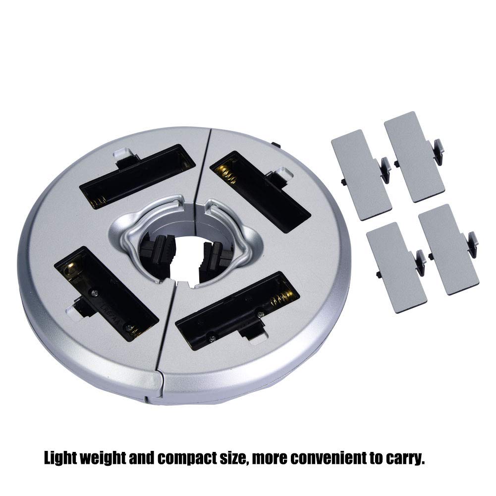 Lámpara de Sombrilla de Patio, Luz de Sombrilla de Patio, Luz de Camping con 24 LED para Sombrillas de Patio, Tiendas de Campaña, Uso Al Aire Libre, Luces de Sombrilla de Patio