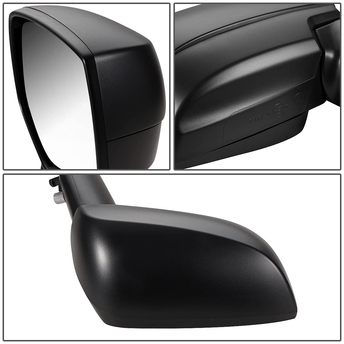 Evan-Fischer Driver Side Left Mirror For 2017-2022 Subaru Impreza (Sedan/Hatch) - Non-Heated, Power Adjust, Paintable