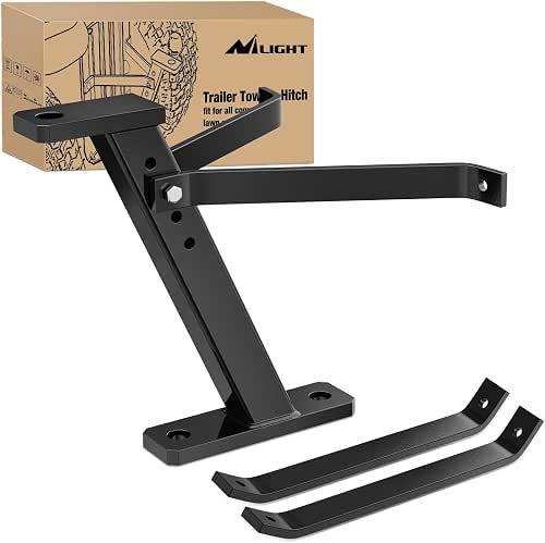Nilight Trailer Towing Hitch for Lawn Mower Garden Tractor Pro