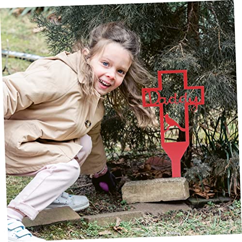 Décoration de cimetière Amosfun pour extérieur - Solution durable contre le vent - 6
