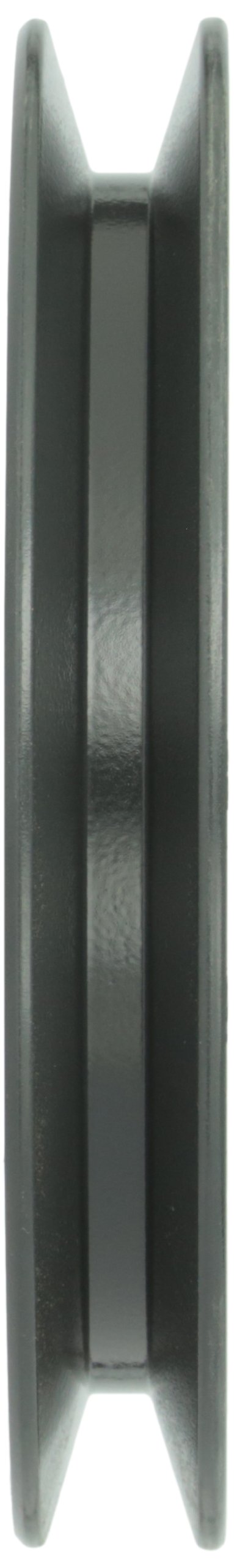 Browning BK67H Bushed Classical Gripbelt Sheave, 4L or A, 5L or B Belt, 1 Groove, Uses H Bushing