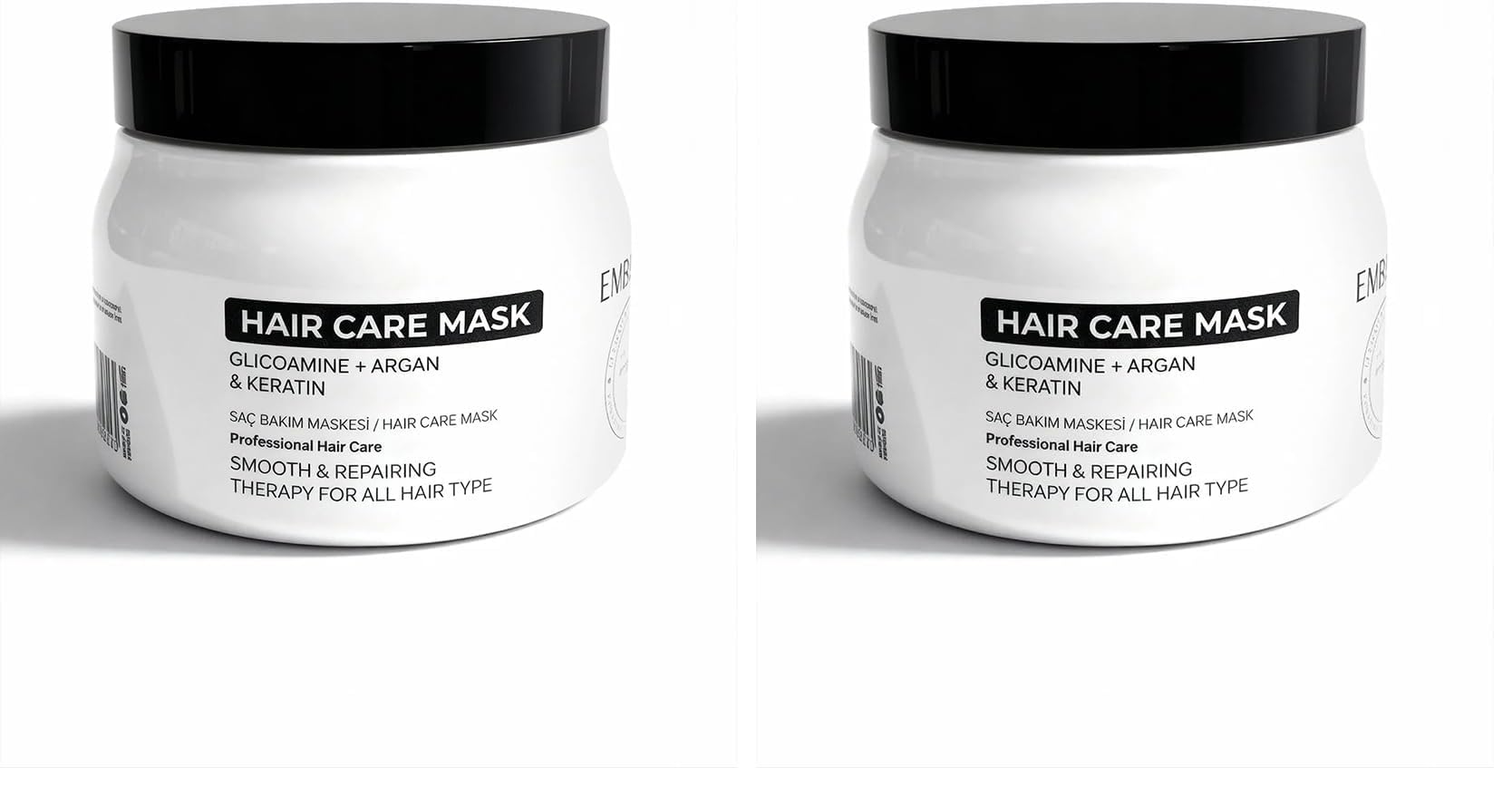 Embeauty Besleyici Onarıcı Keratin Etkili Yoğun Saç Bakım Maskesi 500 ml (2 paketi)