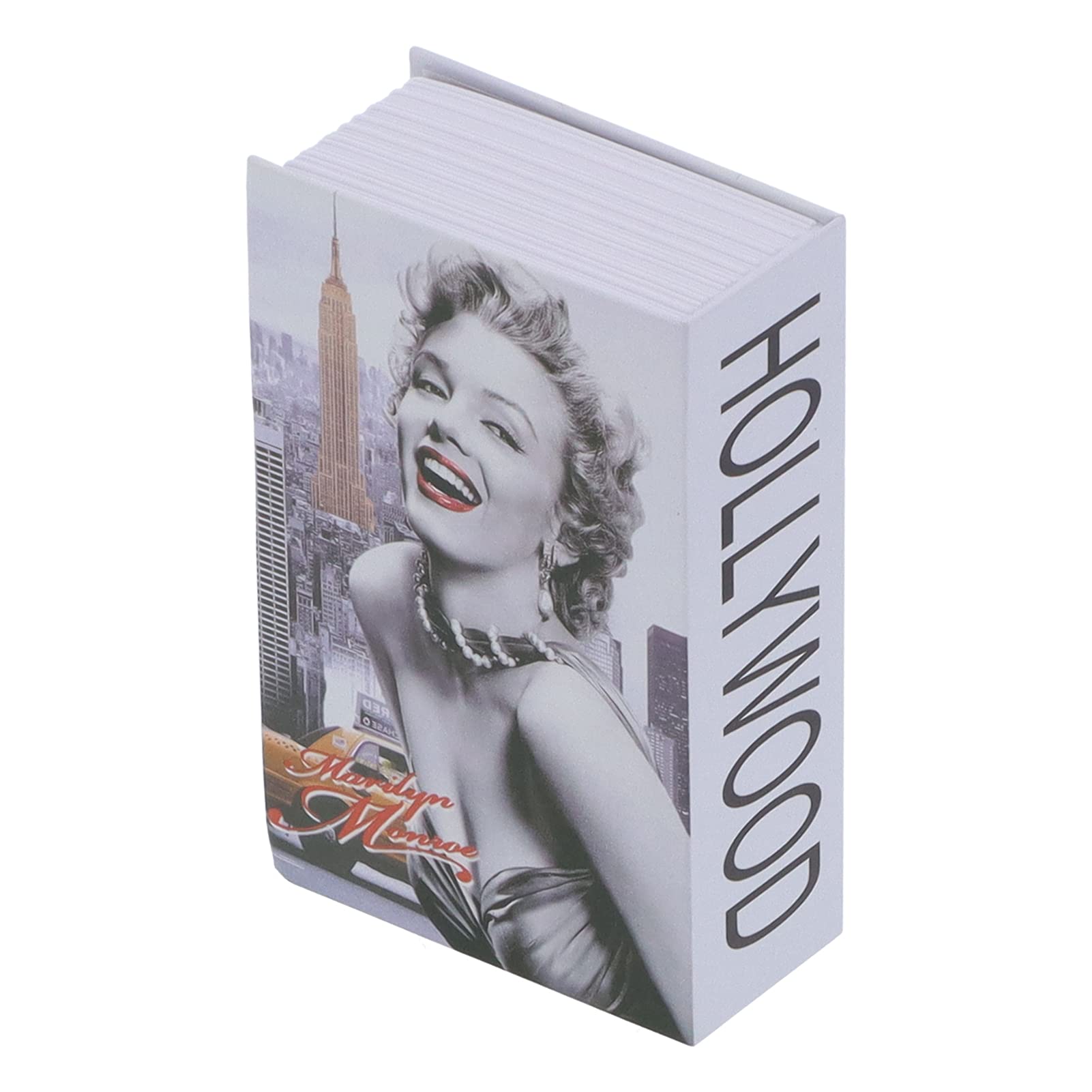 Diversion Book Safe with Combination Lock,Money Hiding Box,Safe Secret Hidden Metal Lock Box,Collection Box,7.1" X 4.6" X 2 .2"