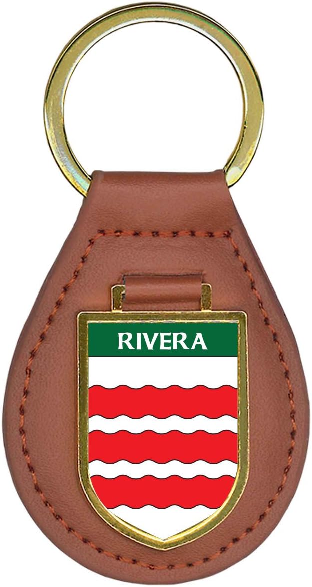 Rivera Family Crest Coat of Arms Key Chains