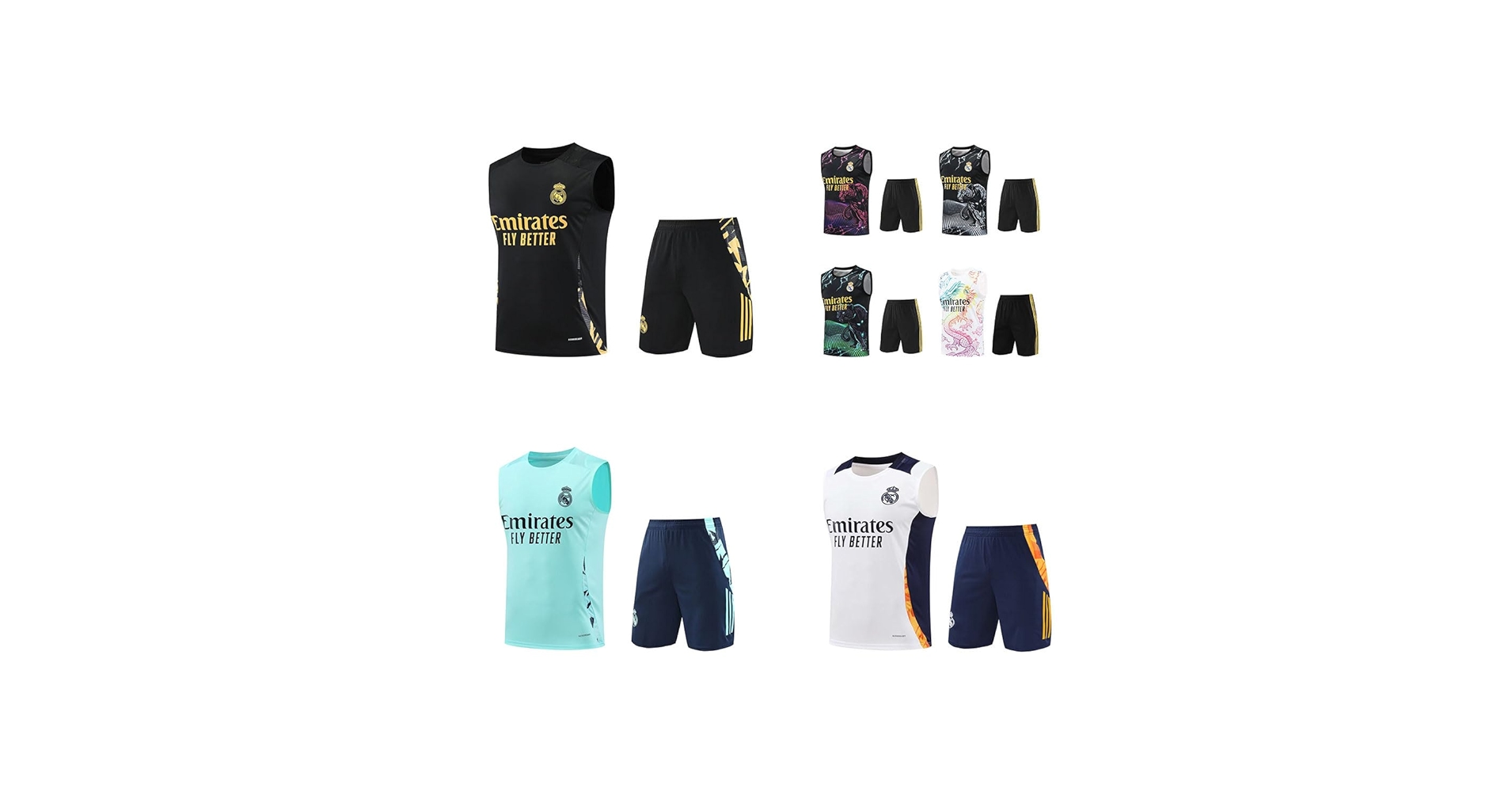 レアルマドリード　ノースリーブ　トレーニングウェア　L 2425 Amazon | FUOBB(専門店)24-25レアル・マドリード ノースリーブ