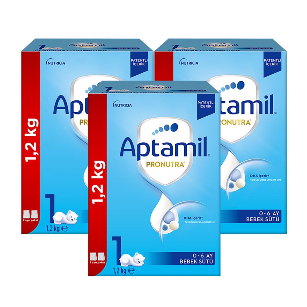 Aptamil 1 Bebek Sütü 1200 X 3 Adet 3600 Gr