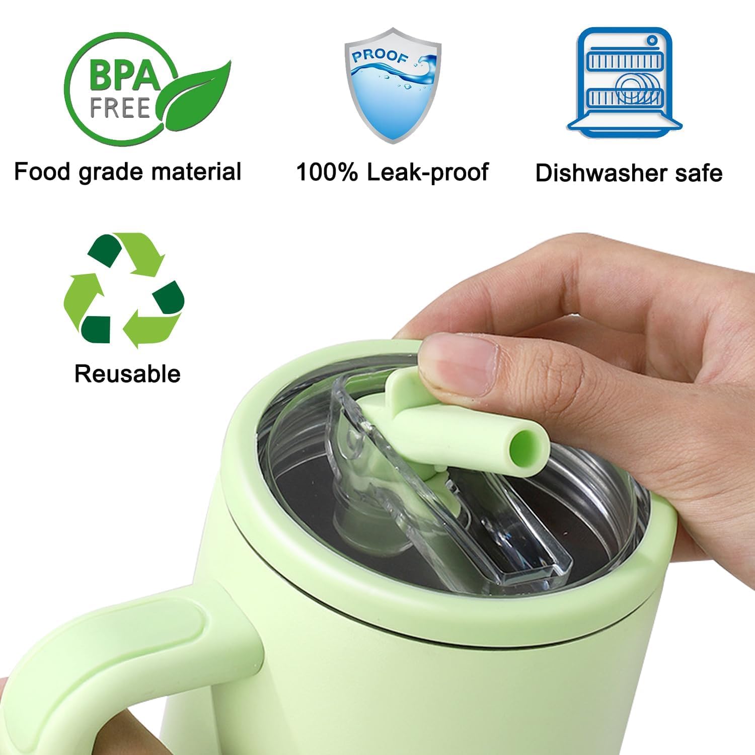 2 Stanley Cup A Prova Di Perdite, Coperchio Di Ricambio Per