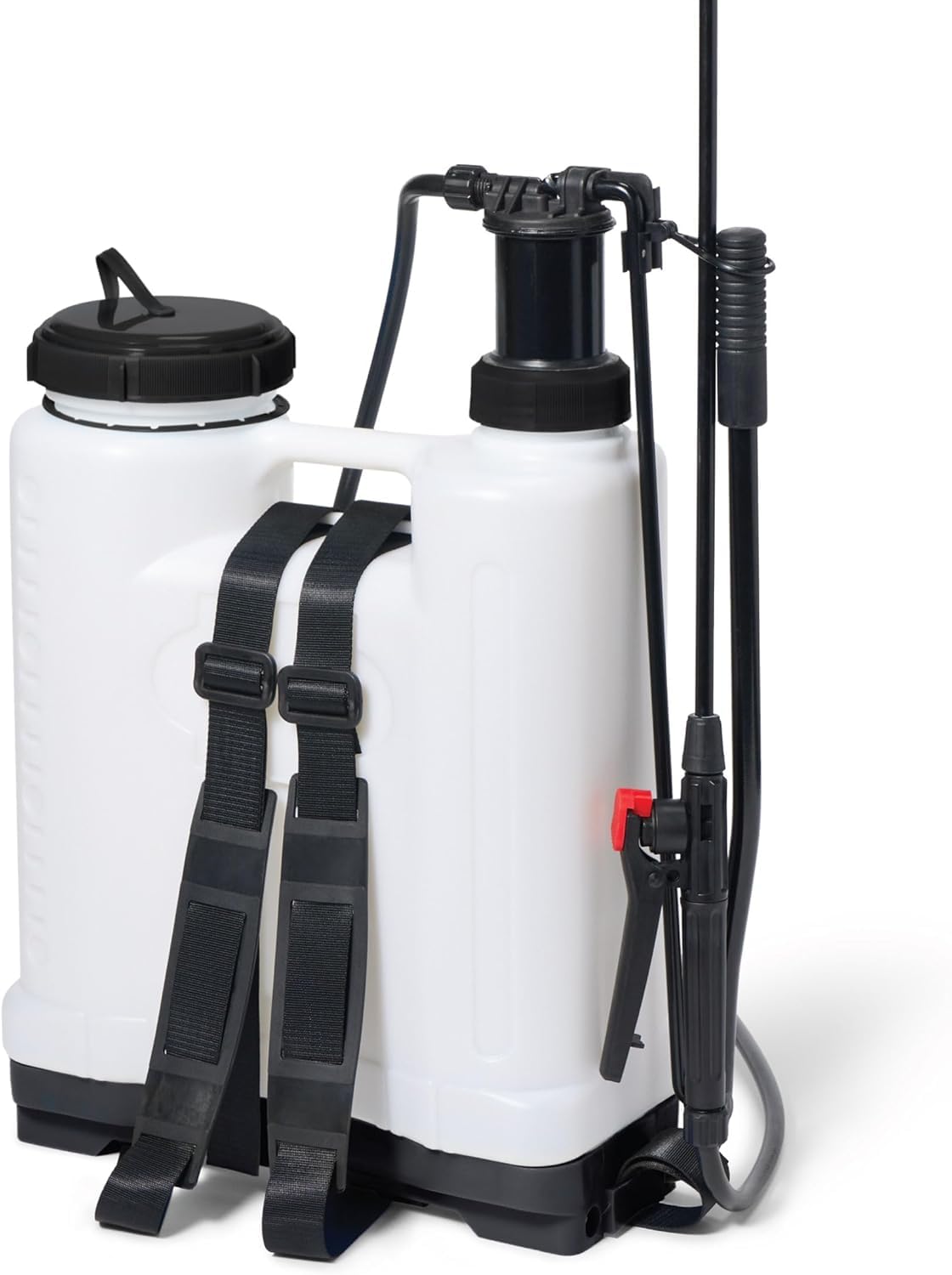 Oregon - Pulvérisateur à Dos de Jardin pour Désherbant/Produits avec Lance et 2 Buses de Pulvérisation Réglables, 16 Litres