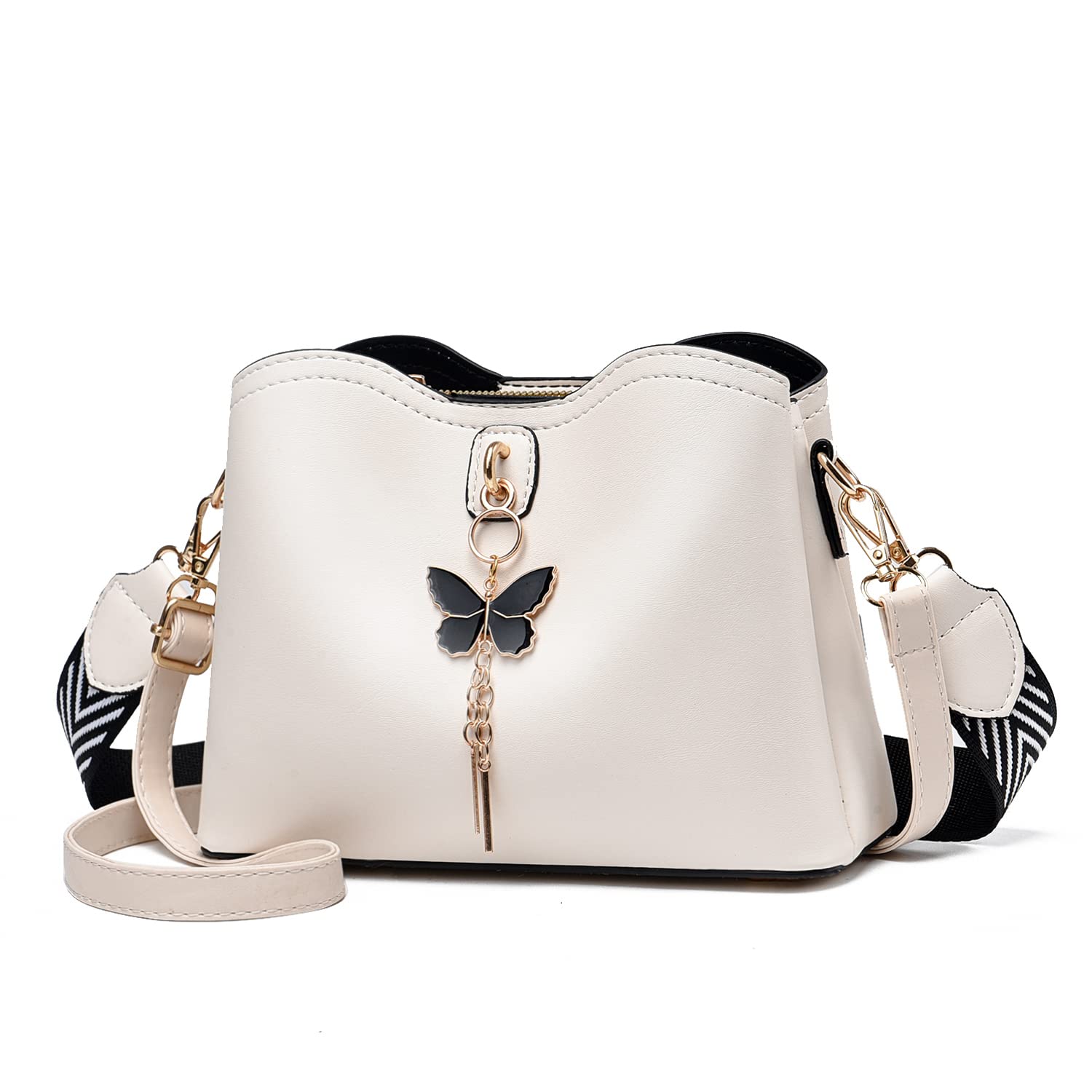 Xiaoyu Small Crossbody Bags for Women Fashion Purses for Teenage Girls Lightweight Handbags Shoulder Bag