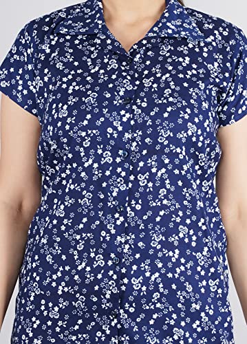 Image of Women's Rayon Printed Night Suit Set