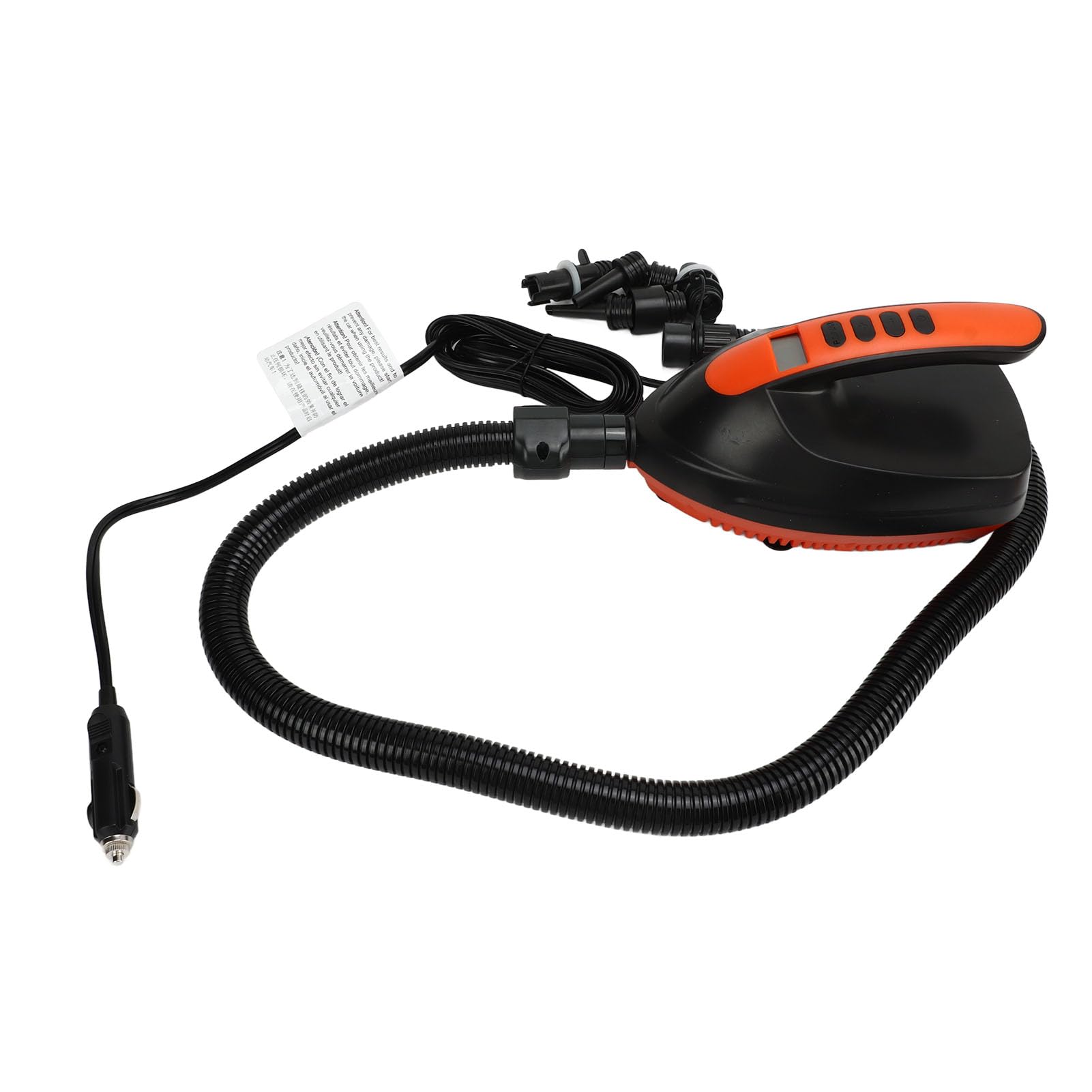 Fafeicy Bomba de Aire Eléctrica, Inflador PP 12V DC 16PSI 70L Min para