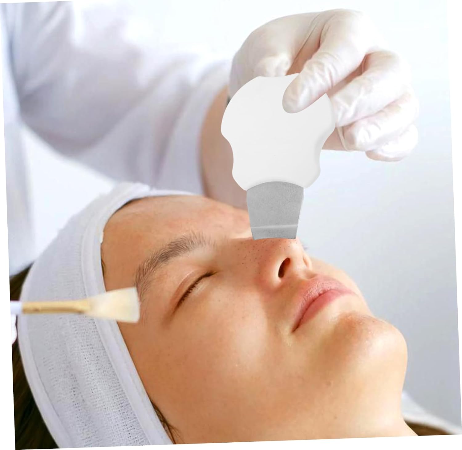 Facial Cleaning Tool Blackheads Spatula for Face Nose Forehead Deep Cleaning Manual Blackheads Remover image 5