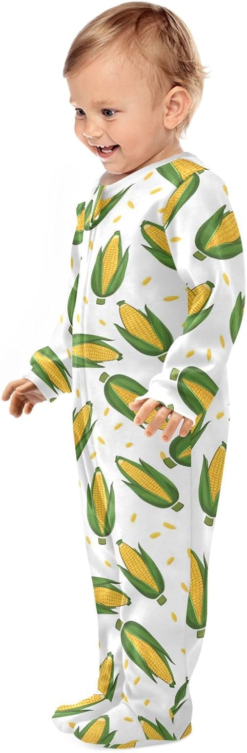 Dussdil Baby One-Piece Footies Newborn Rompers Pajamas Cotton Footed Pjs for Sleep Play Boys Girls - Image 4