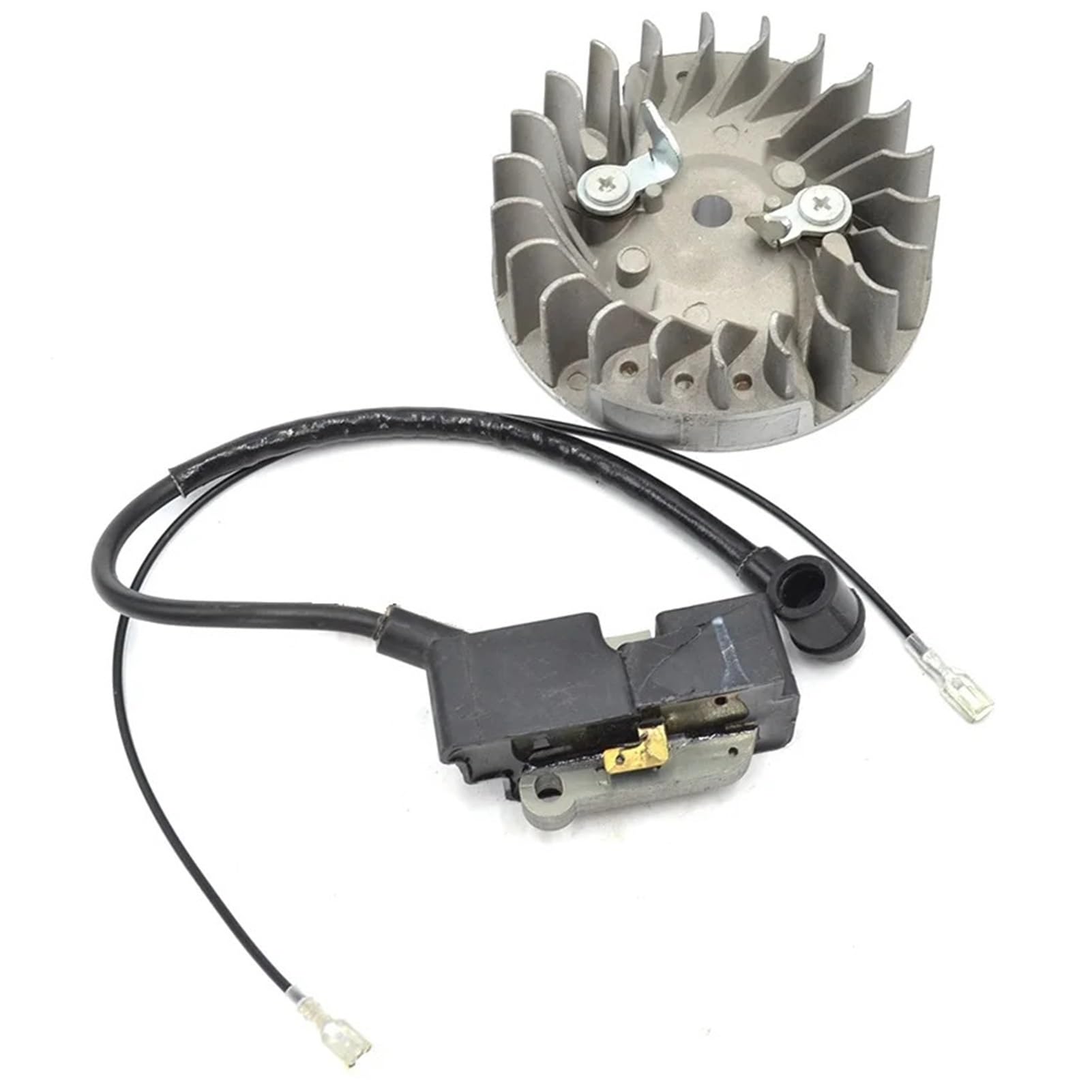 Magneto Flywheel And Ignition Coil Kit for H=u-s-q-v-a-r-n-a 362 365 371 372 372XP 385 390 Petrol Chainsaw Engine Replace Parts