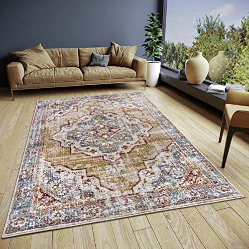 Hanse Home Strozzi Teppich Orientalisch– Orient Läufer klassisch dicht gewebt mit Ornamenten...