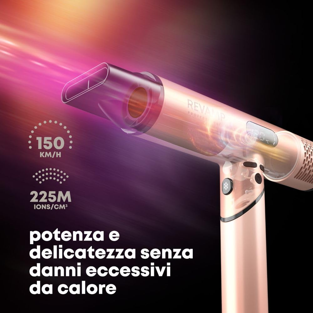 REVAMP Dynamic Radiance X Shine Asciugacapelli Portatile - Digitale