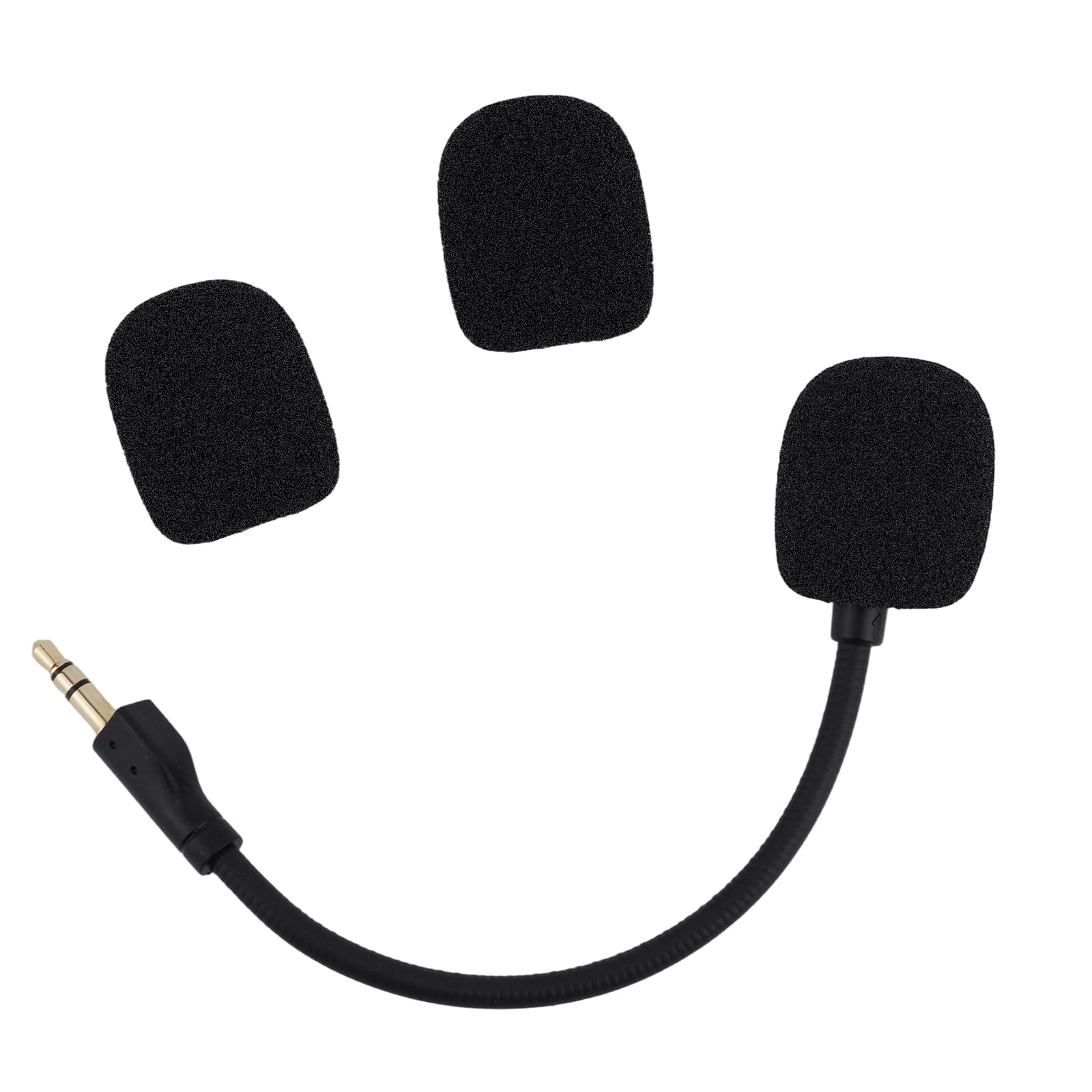 BTFO Replacement Microphone for Logitech G PRO X and G PRO X2 Gaming Headsets, Detachable Noise Cancelling Game Microphone with Foam Covers Gaming Headset Mic Accessory