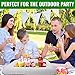Inflatable Serving salad bar buffet - With Drain New INNOVATIVE VALVE For EASY Inflation/Deflation By Food & Drink Holder For Picnics, Barbeques & Parties – 28