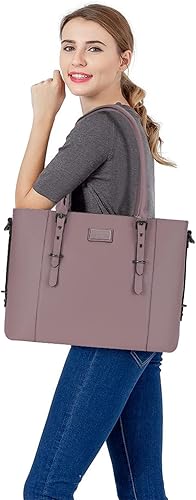 Miniatura 5 de MOSISO - Bolso de piel sintética para laptop Negro, Marrón, Gris, Verde tormenta., Azul celeste oscuro, Coral (Living Coral), Verde (Mint), Azul