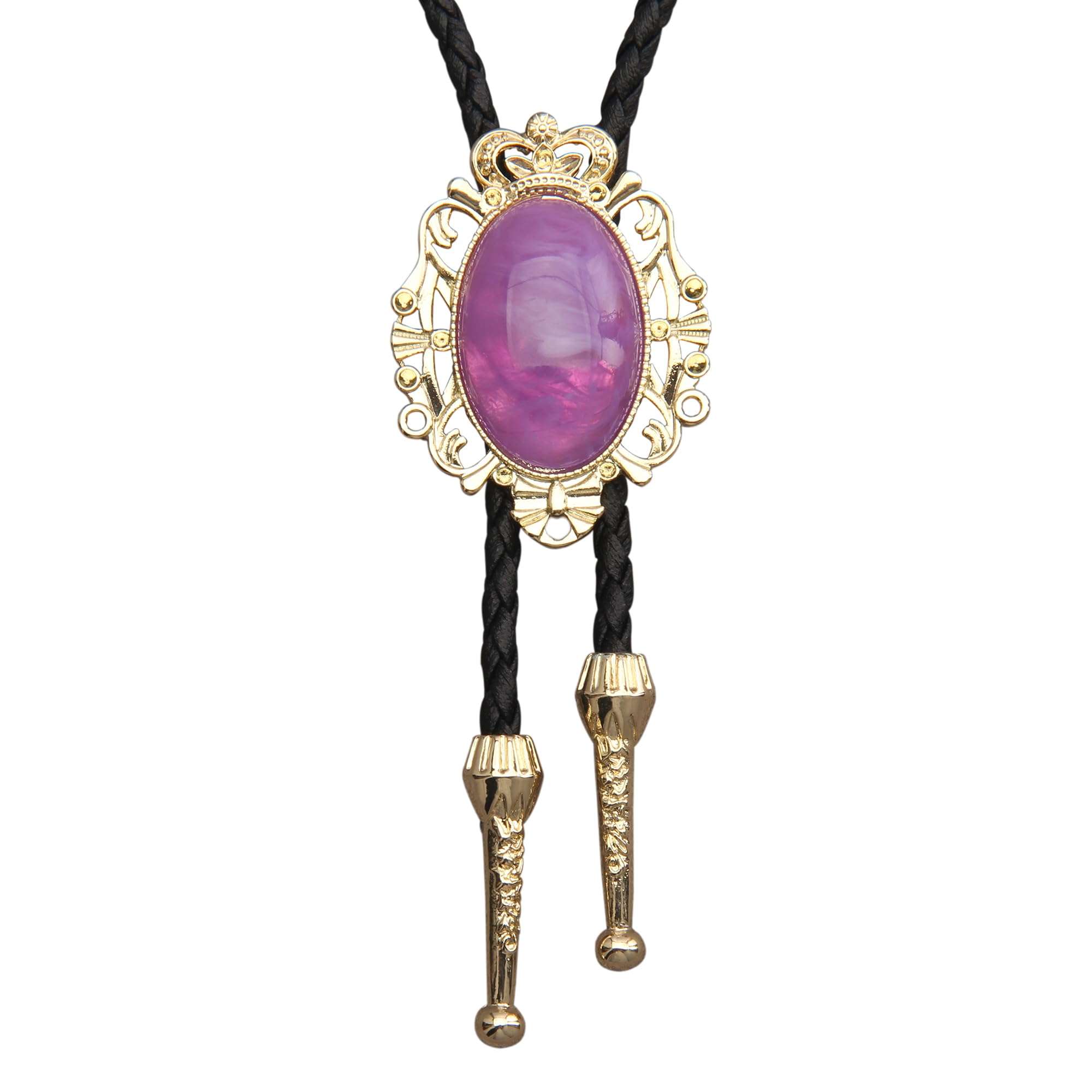 GelConnie Bolo Tie for Men Women Vintage Western Cowboy Necktie Adjustable