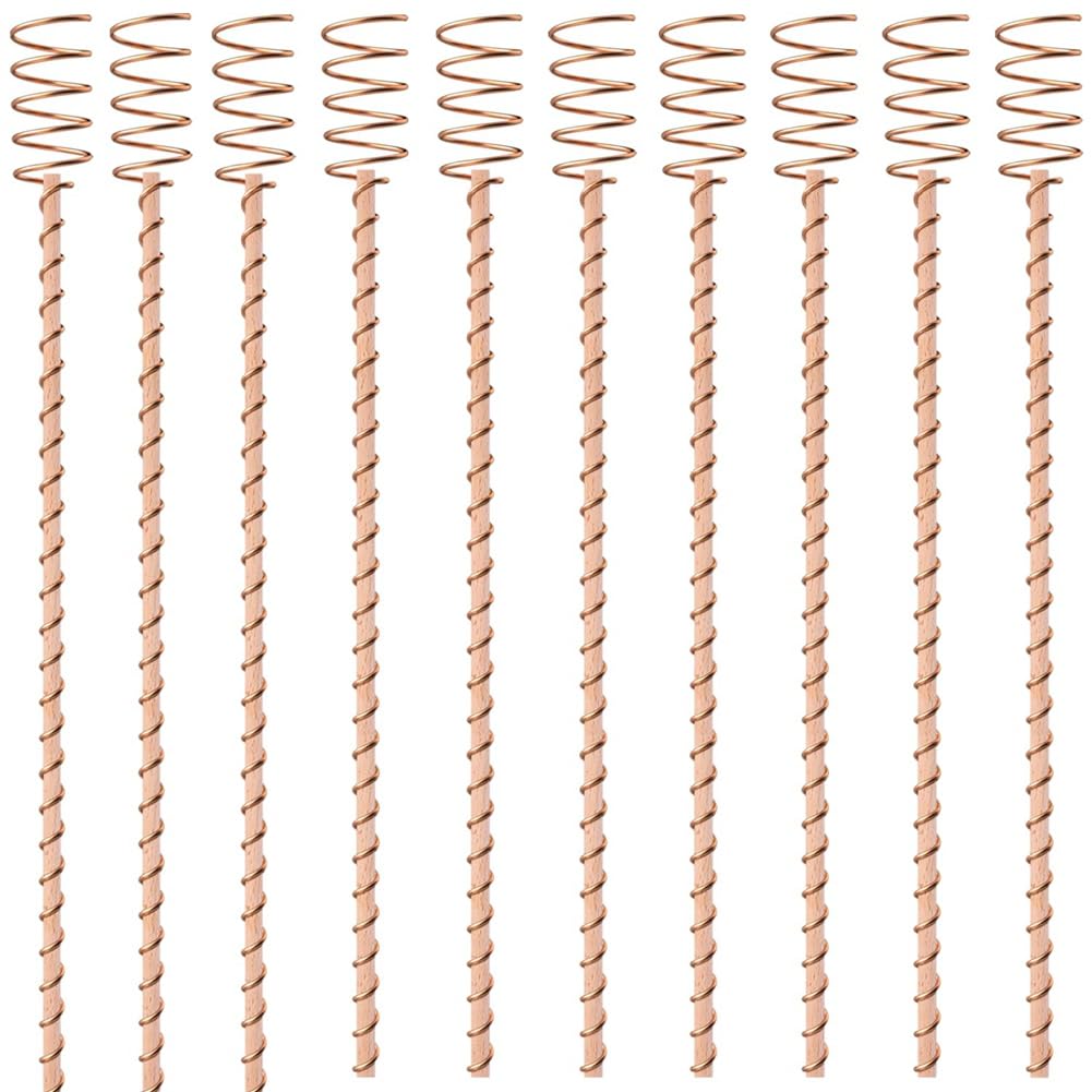 Littimoon Copper Wire Coil for Electric Plant Staking and Horticulture Nursery Planting - 348.7g