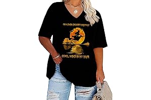 Plus Size V-Neck Halloween T Shirts for Women