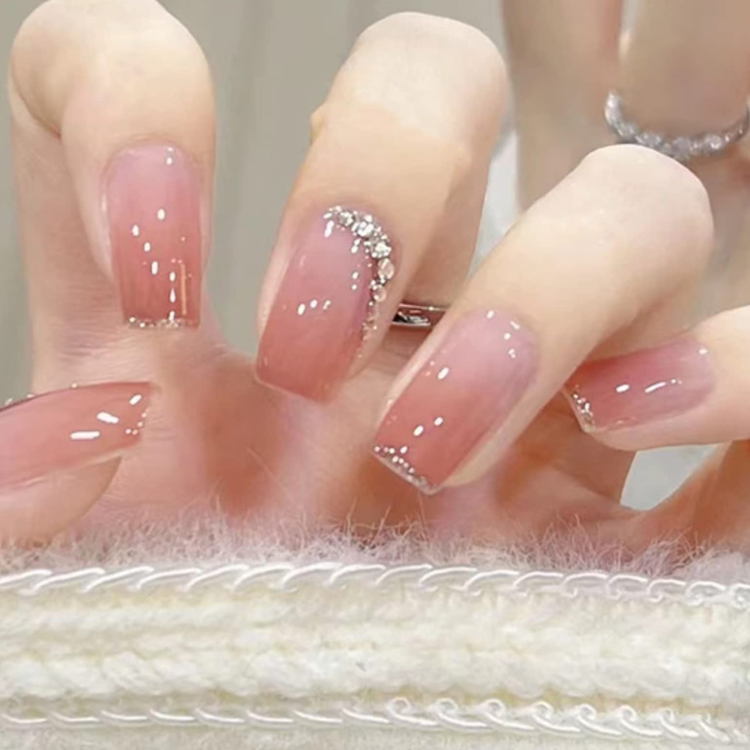 ネイルチップ・付け爪 June 初夏ネイル♡ ネイルチップ（つけ爪） jun❤︎nail 通販