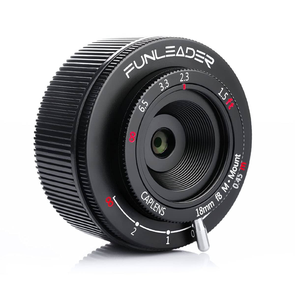 Amazon | FUNLEADER CAPLENS 18mm f/8.0 M Mマウント ライカM ブラック