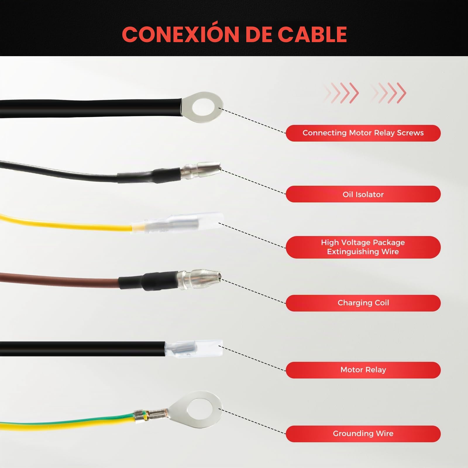 Kit volante de inercia con corona dentada, kit de arranque motor con solenoide para Gx160 Gx200 y otros motores 2~3KW 5.5HP 6.5HP 4 tiempos