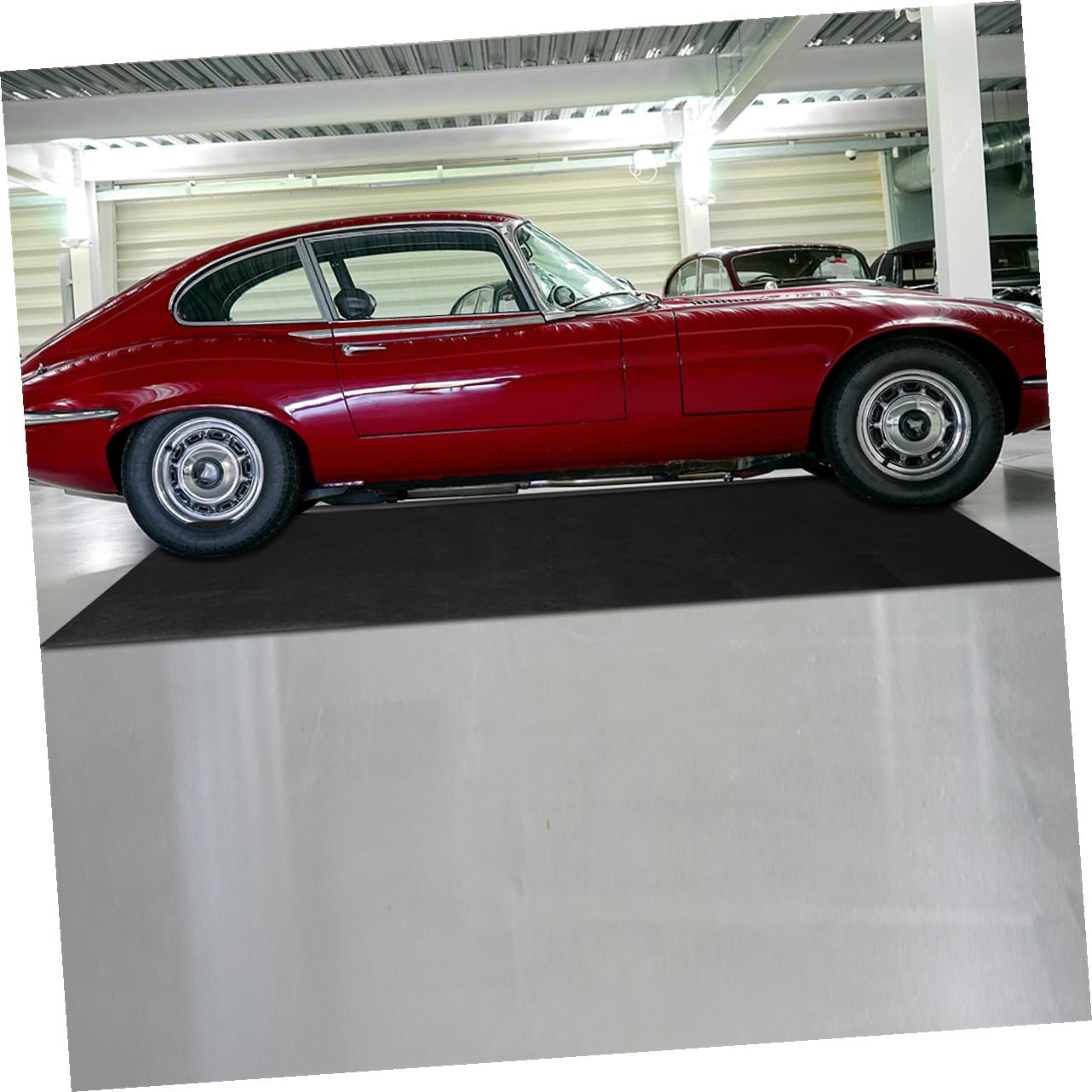 Ölabsorbierende Autoreparaturmatte 72x36cm Faserbodenmatte Garagenbodenschutz Vielseitige Ölauffangmatte für Fahrzeug und Werkstatt