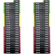2pcs Gym Weight Stack Stickers 5-120kg Waterproof Plastic
