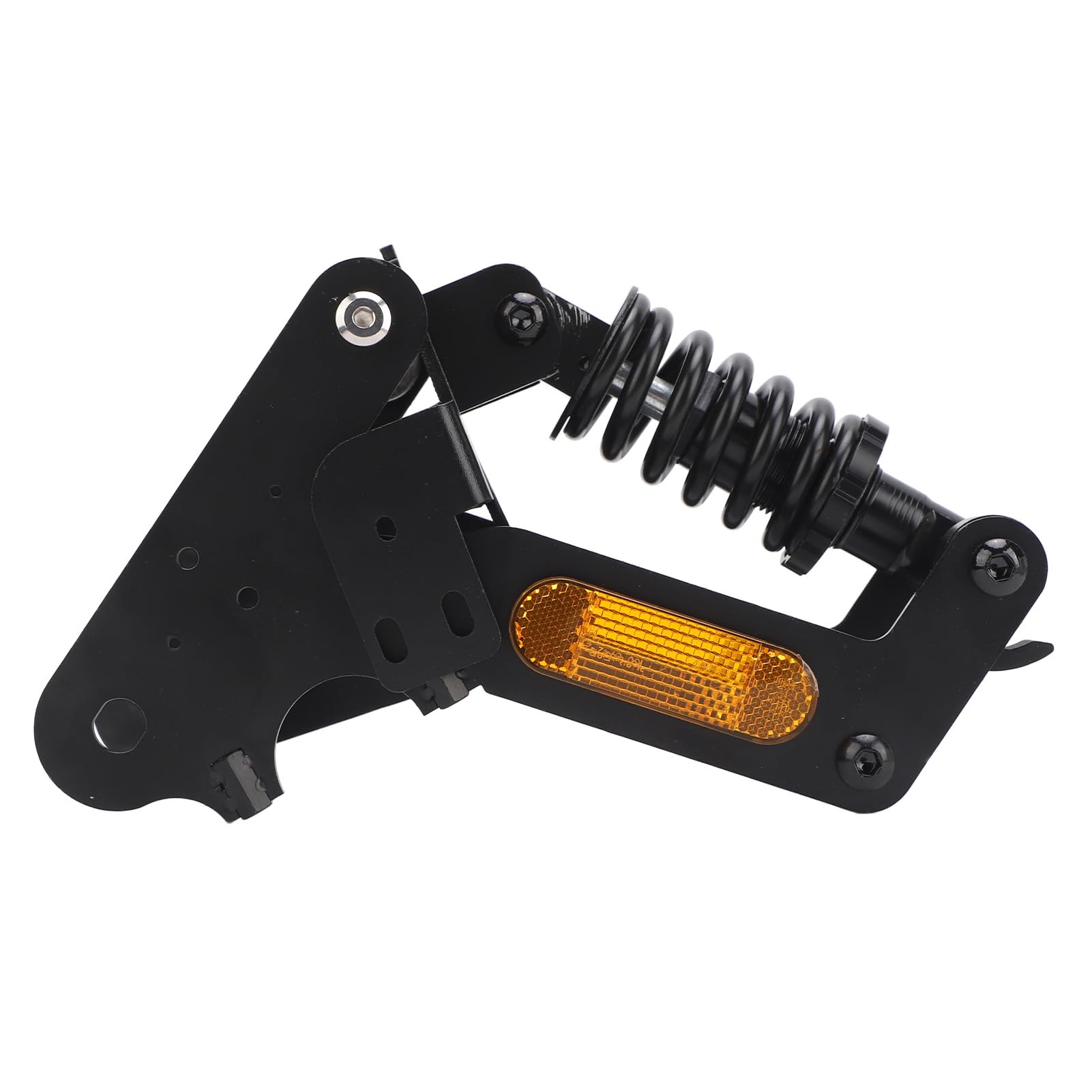 Kit de suspension arrière pour scooters électriques Amortisseur haute performance Ensemble de fourches à suspension à tube arrière avec bandes réfléchissantes pour scooter