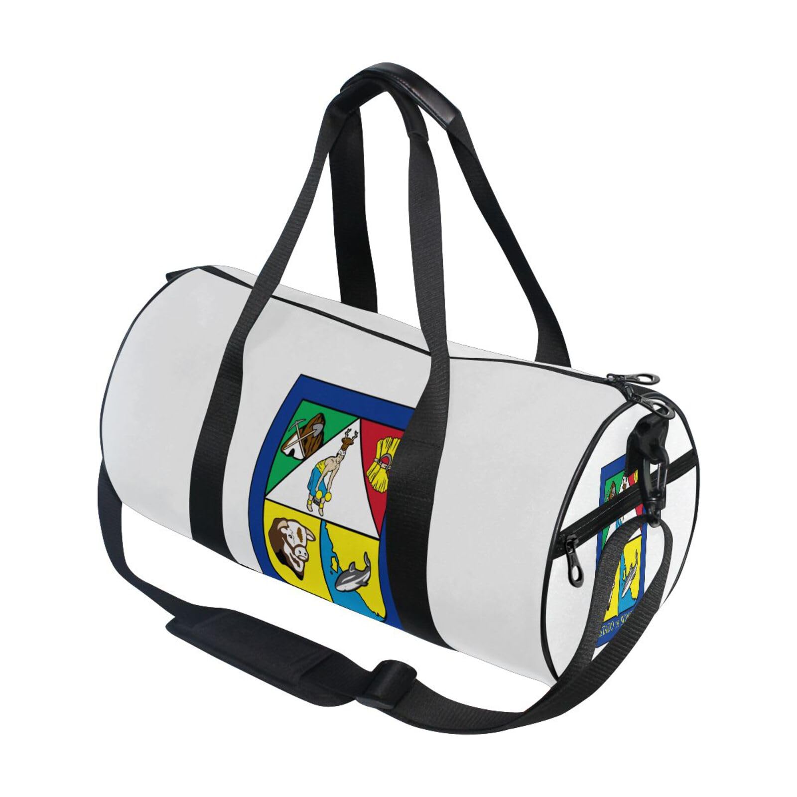 Bolsa de lona ligera con bolsillo interior bandera de Sonora 7