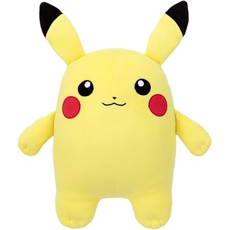 Amazon ポケモン Mocchi Mocchi ぬいぐるみm ピカチュウ 全長約45cm ぬいぐるみ おもちゃ