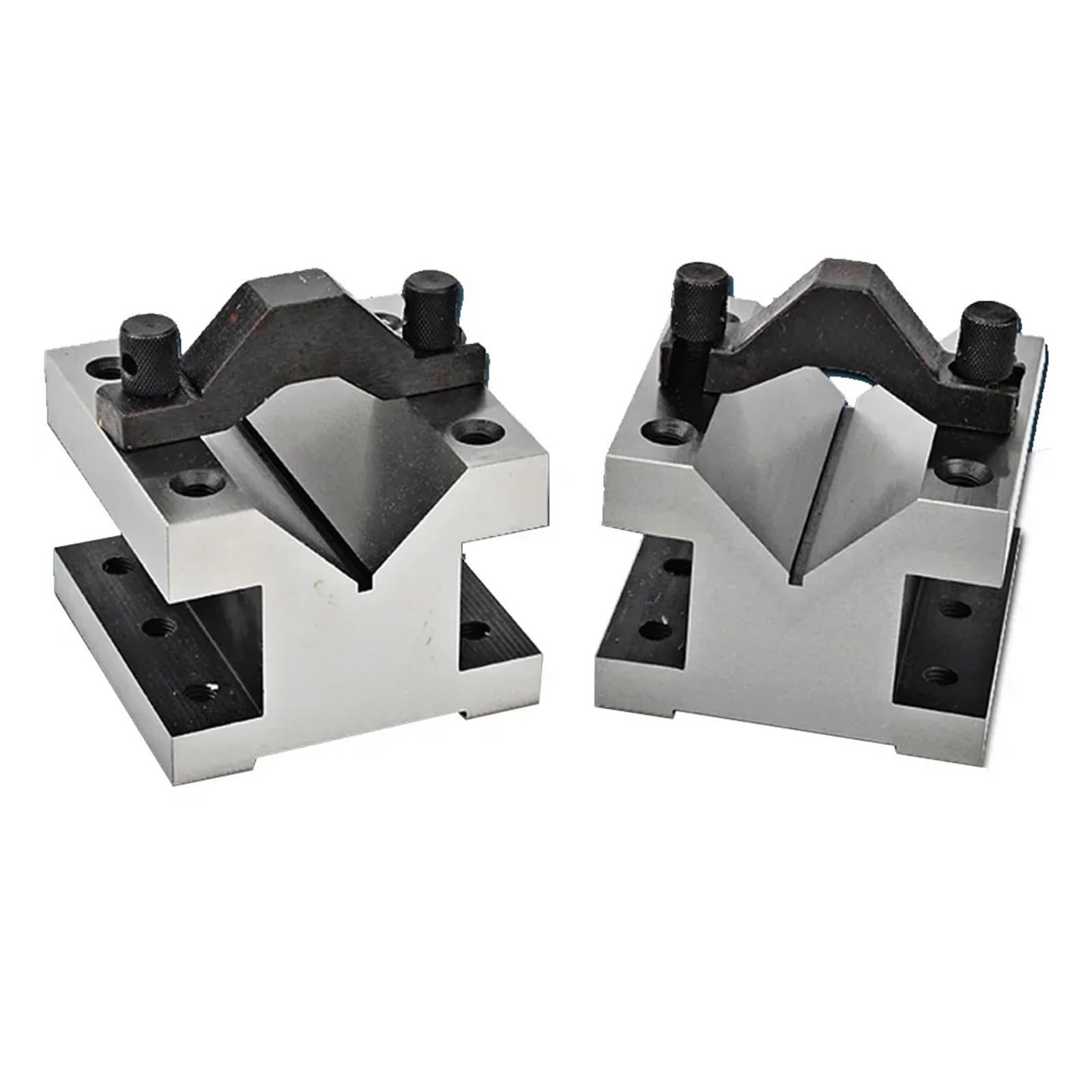 Gauge Block Clamp Block Precision Set Testing Tool V-Block 90 ° Grounding Hardened Steel Milling Machine