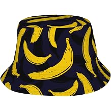 Cute Yellow Duck Bucket Hat Outdoor Summer Beach Sun Hat Packable Fisherman Cap for Men and Women