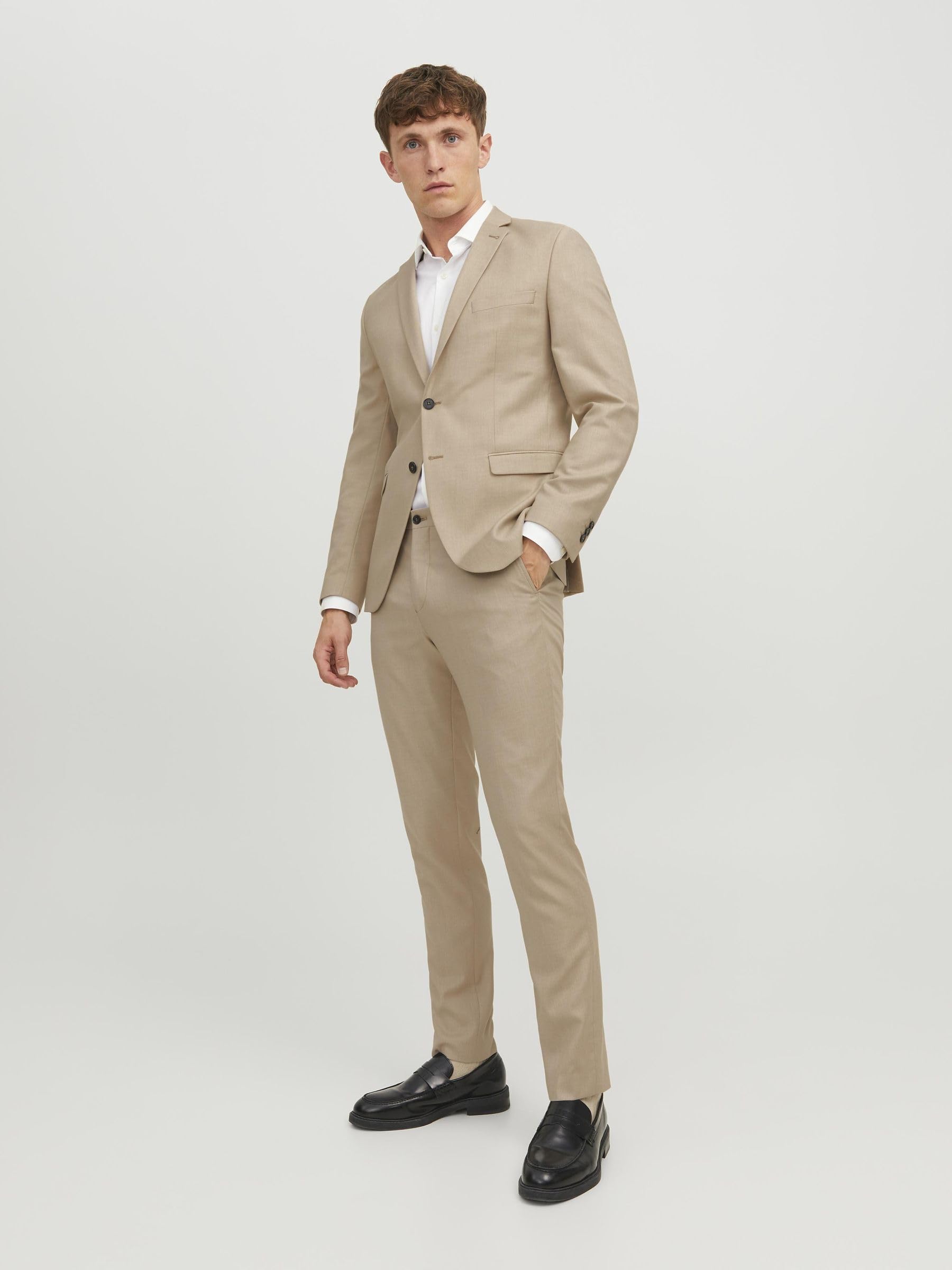 JACK & JONES Pantalon habillé JPRSOLARIS Pantalons de Tailleur Super Slim Fit