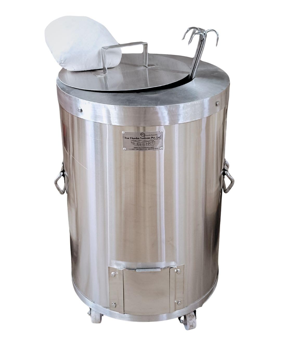 Stainless Steel Home Tandoor | Domestic Tandoor | Charcoal Tandoor-image-17
